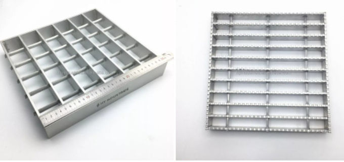 Light Weight Press Locked Grating Industrial I Bar Aluminum Alloy 6063 T6 0
