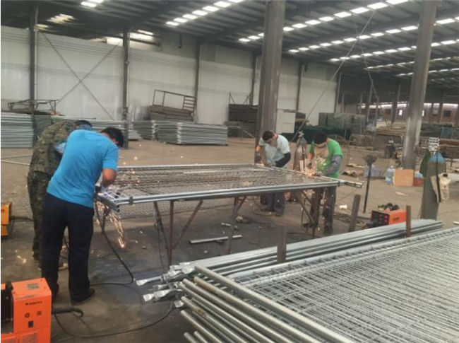 Temporary Construction Heras Anti Climb Fencing Hot Dipped Galvanized 3.5m Panel 2